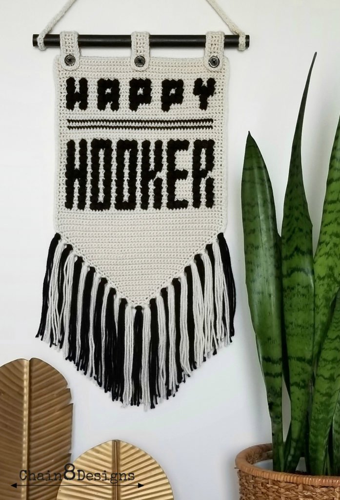 Happy Hooker Wall Hanging by Chain 8 Designs (7)