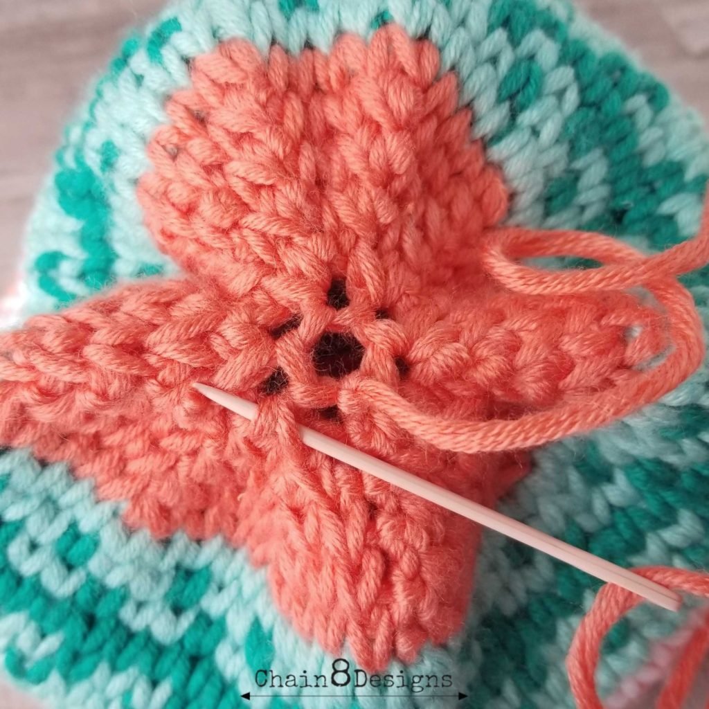 Peachy Keen Crochet Beanie by Chain 8 Designs | Let someone know that you think they are Peachy Keen with this cute crochet beanie. Get the look of knit but in crochet! Easy to follow pattern with lots of pictures.