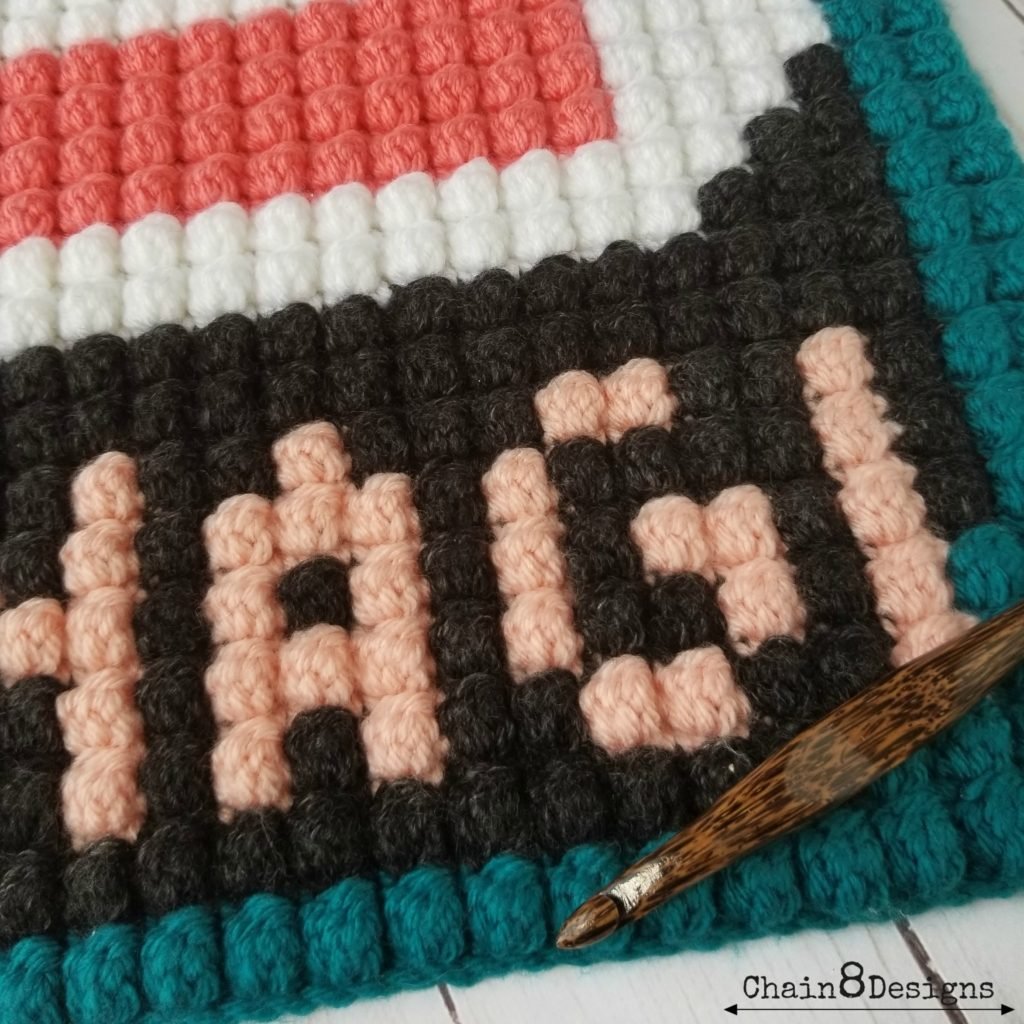 how to make a bobble stitch pattern in pcstitch