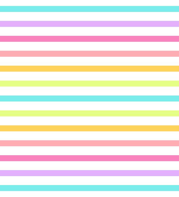 Example of the six color stripes variation of the B